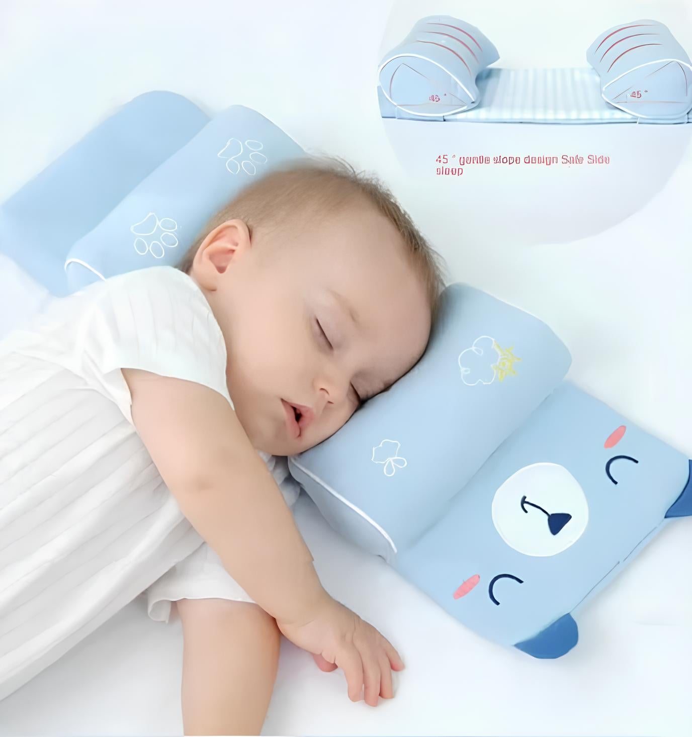 Baby Side Sleeping Pillow – Safe & Comfy Sleep